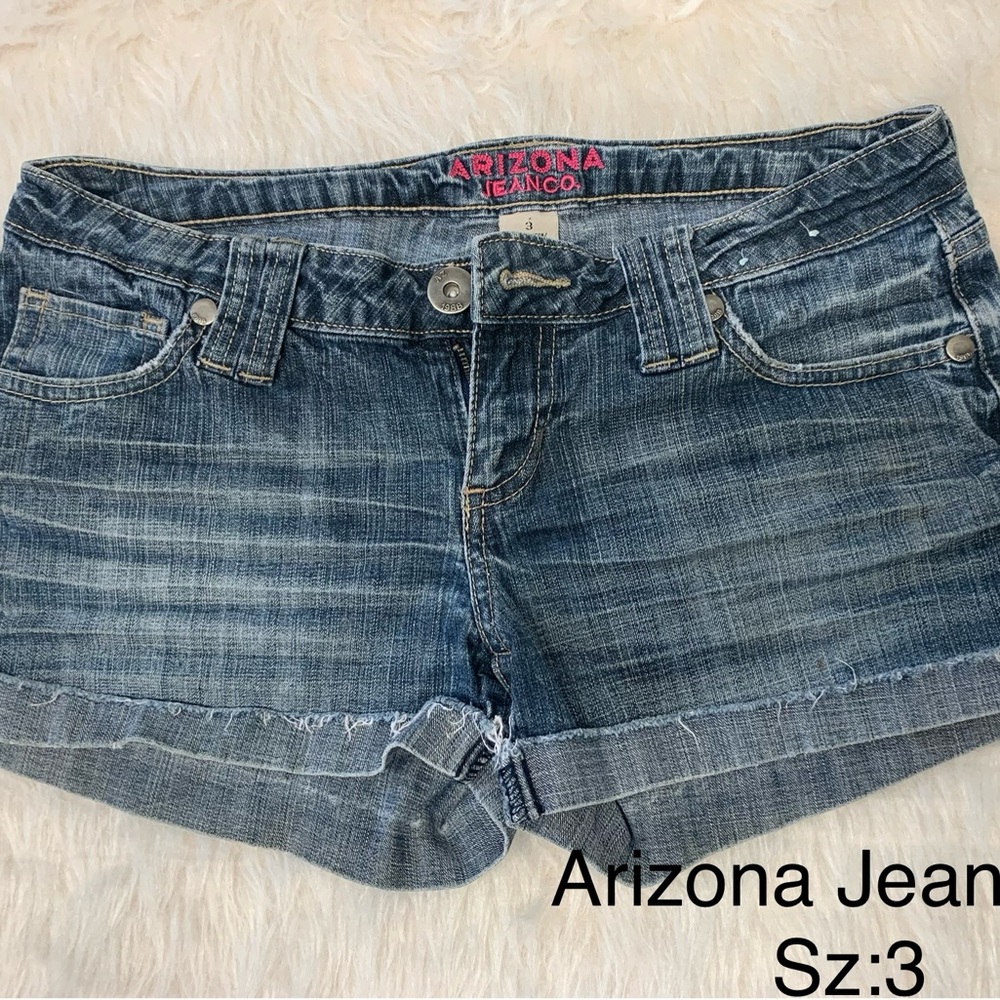 Women's Arizona Jean Co. Blue Denim Shorts